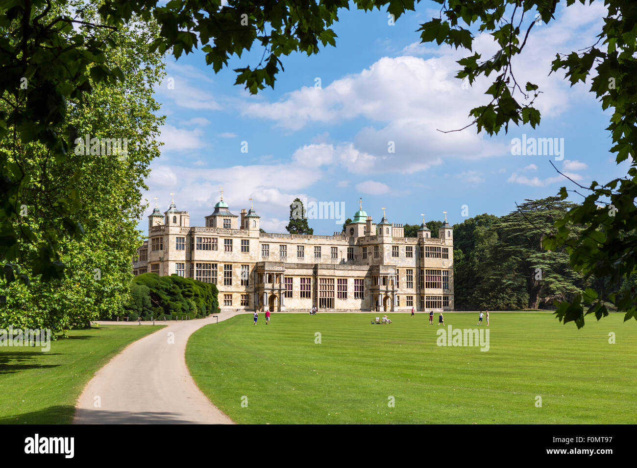 Audley End House, une maison de campagne 17thC près de Saffron Waldon, Essex, Angleterre, RU Banque D'Images
