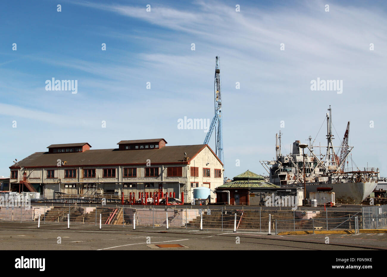 Site de construction abandonnés Banque D'Images