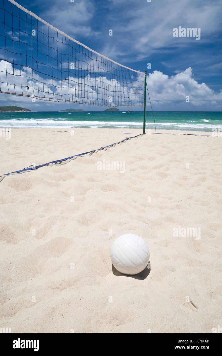 Beach-volley Banque D'Images