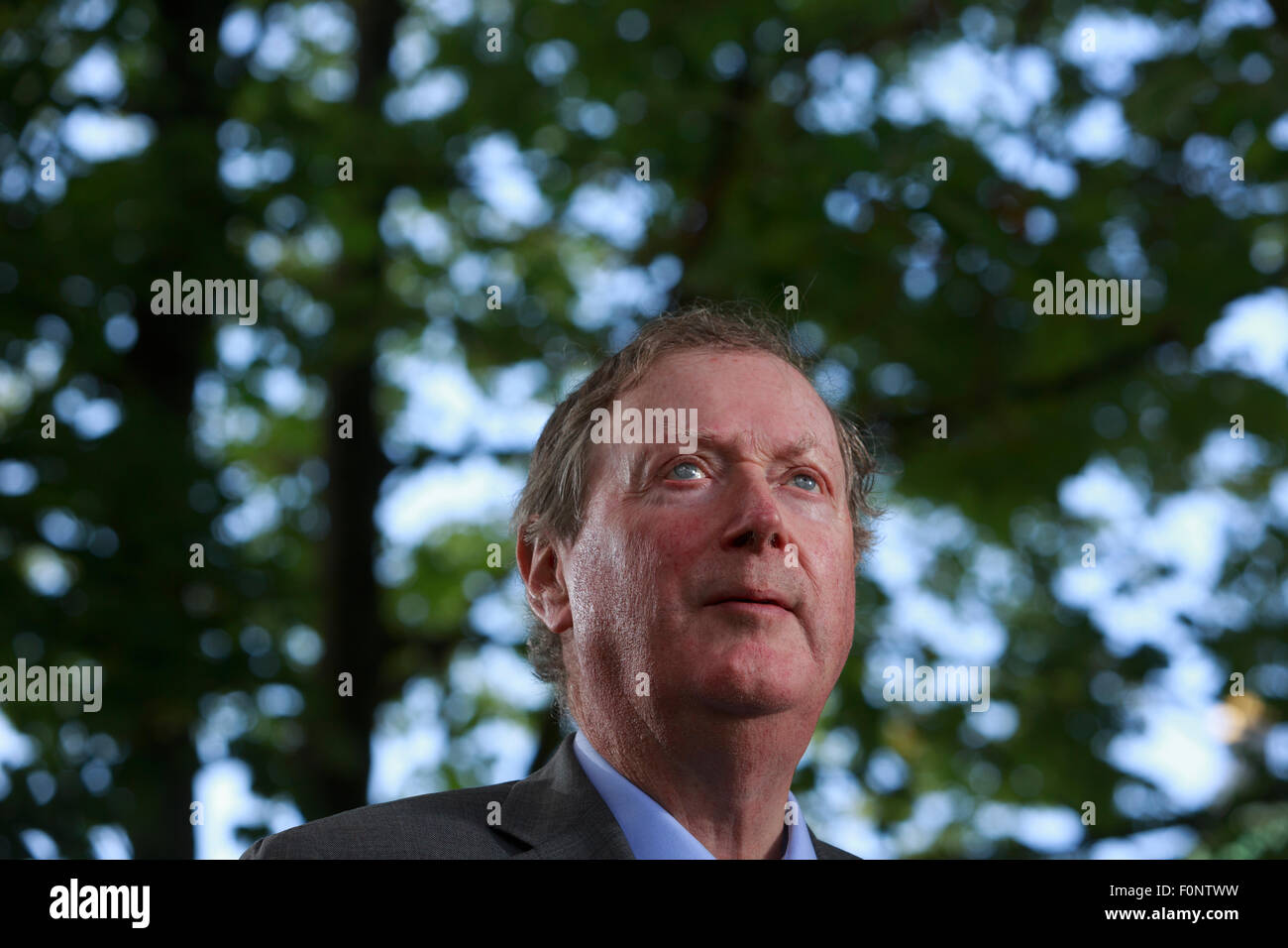 Édimbourg. UK. 19 août. Edinburgh International Book Festival. Jour 4 Edinburgh International Book Festival a lieu à Charlotte Square Gardens. Ferdinand photo montage. © Crédit : Pako Mera/Alamy Live News Banque D'Images