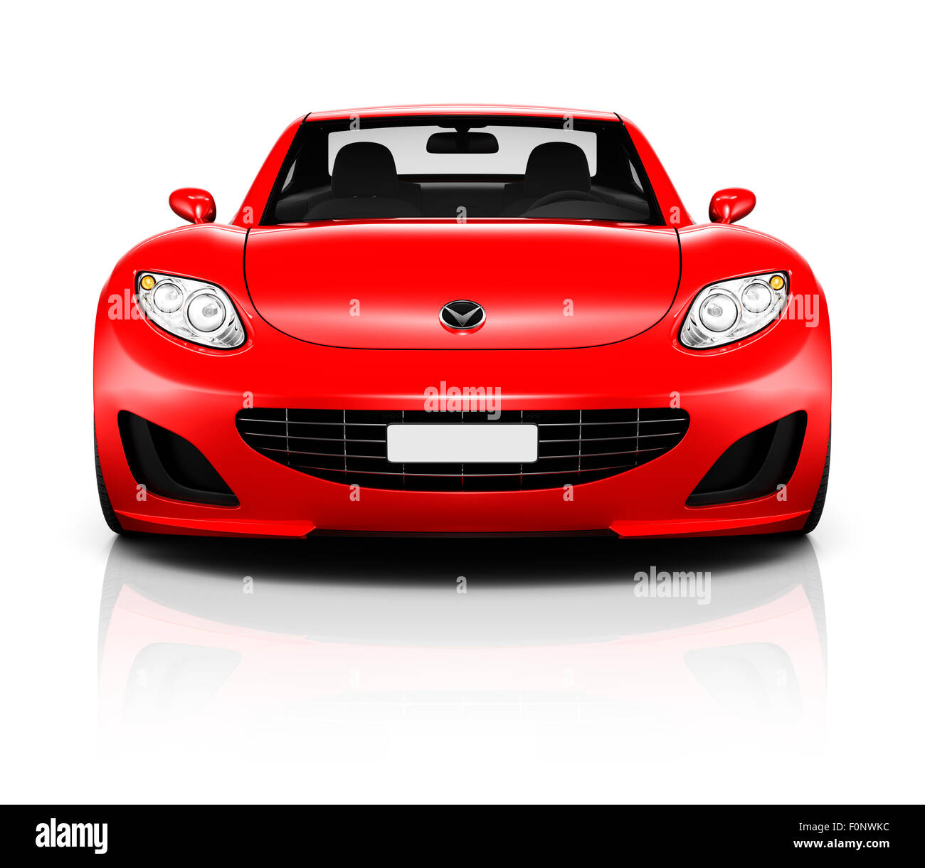 Automobile voiture lecteur contemporain conduisant le véhicule concept de transport Banque D'Images