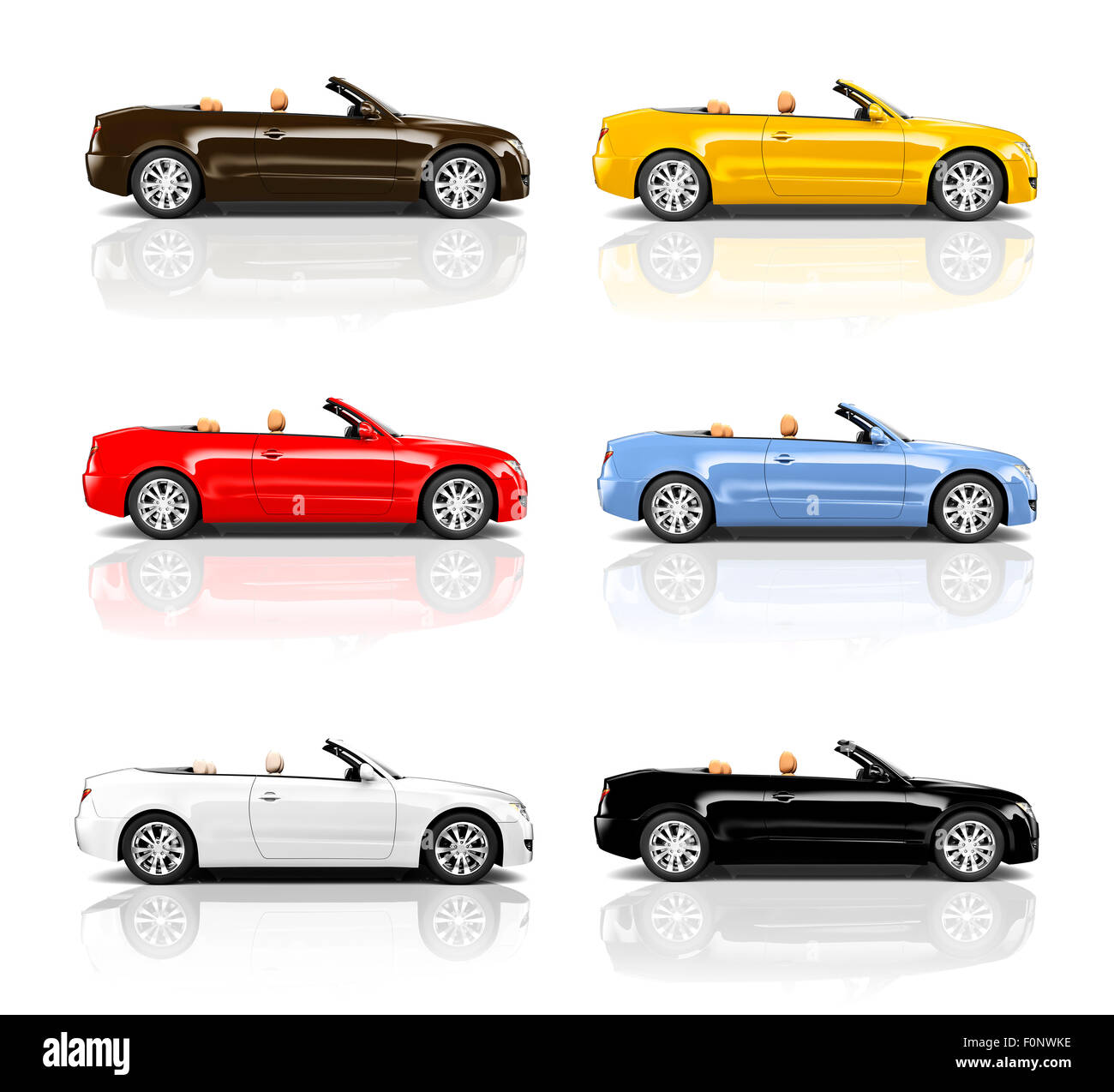 Automobile voiture lecteur contemporain conduisant le véhicule concept de transport Banque D'Images