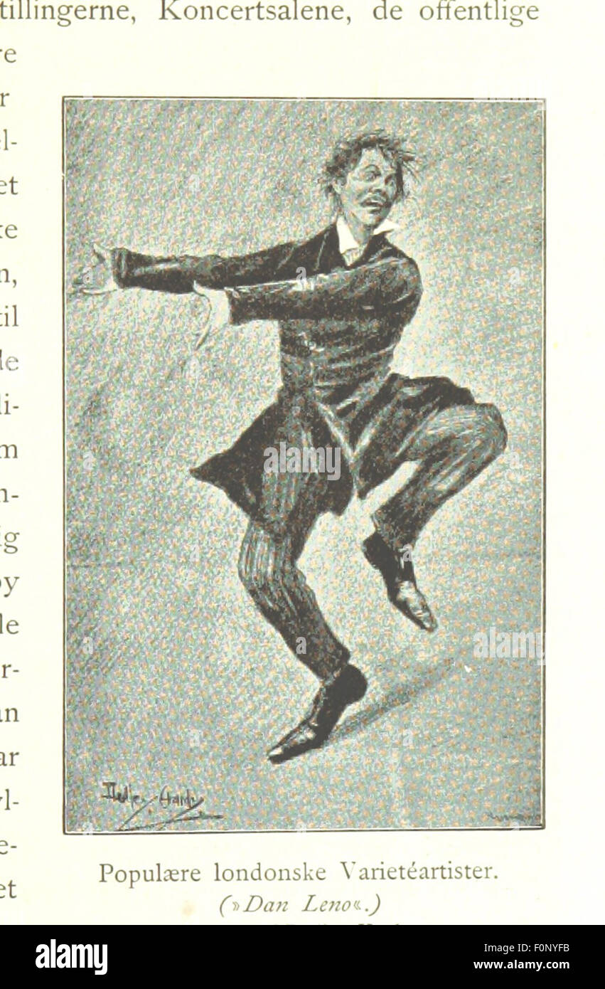 Cette image est tirée de la page 241 de 'Fra det moderne England', une adaptation danoise d'un livre qui explore l'Angleterre moderne. Il comprend de nombreuses illustrations, offrant un aperçu de la société, de la culture et de l'histoire anglaises au XIXe siècle. Banque D'Images