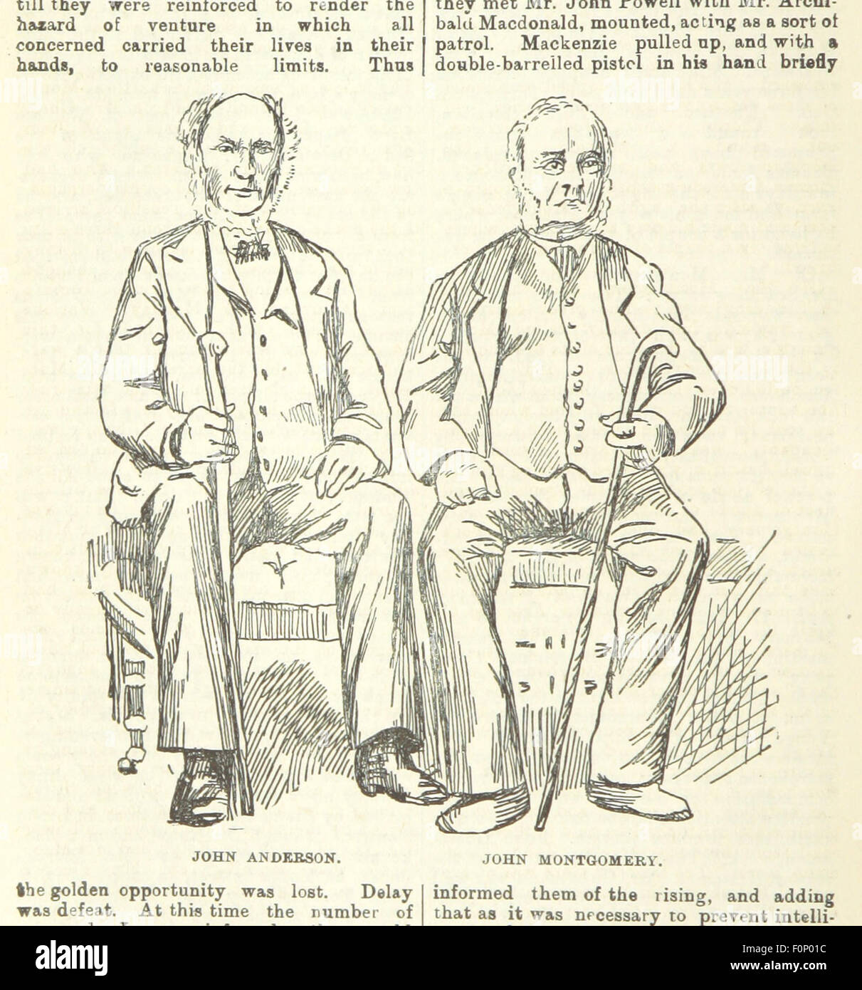 Cette image est tirée de la page 292 de 'Robertson's Landmarks of Toronto', une œuvre historique présentant des croquis et des gravures de la vieille ville de York et du début de Toronto de 1792 à 1914. Le livre donne un aperçu du développement de la ville au cours de cette période. Banque D'Images