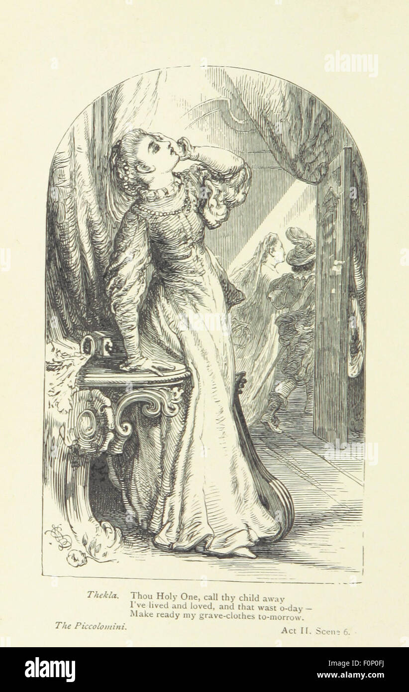 Image tirée de la page 336 de 'The Poetical Works of Samuel Taylor Coleridge'. Cette image montre une page de Collected Poems de Coleridge, édité par William B. Scott, avec une introduction donnant un aperçu de la vie et des œuvres de Coleridge. Banque D'Images