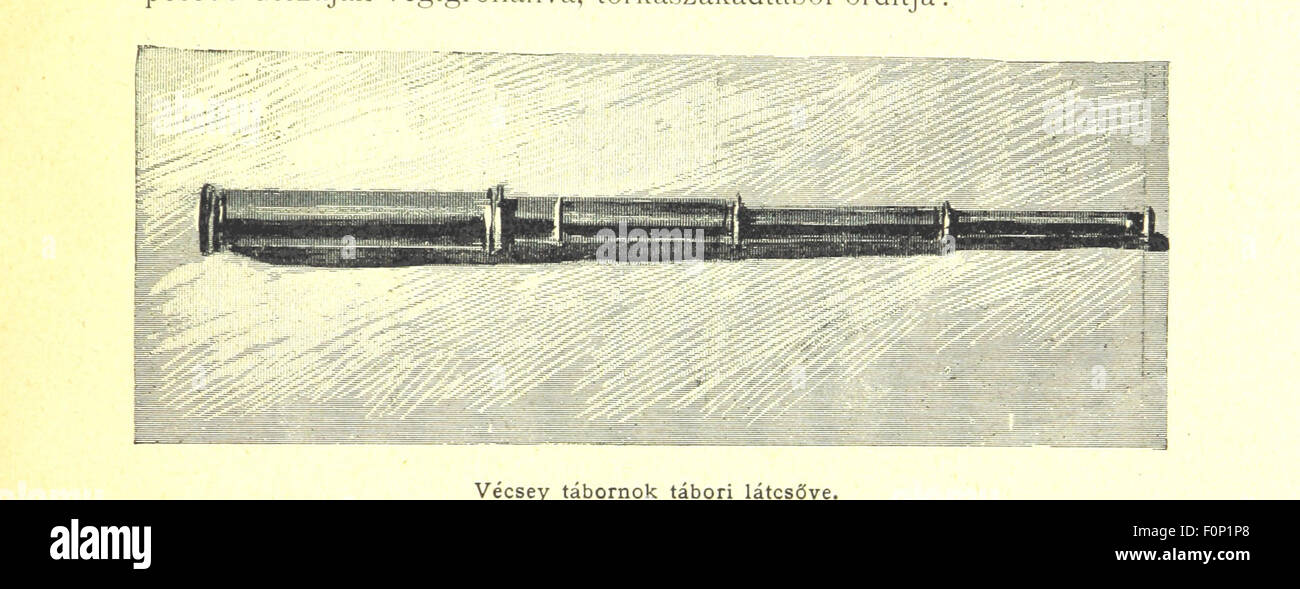 Une image de la page 121 de 'Az 1848-49-iki magyar szabadságharcz', documentant la révolution hongroise de 1848-49, un événement charnière dans l'histoire hongroise. L'œuvre comprend des illustrations qui dépeignent les moments clés et les figures de la révolution. Banque D'Images