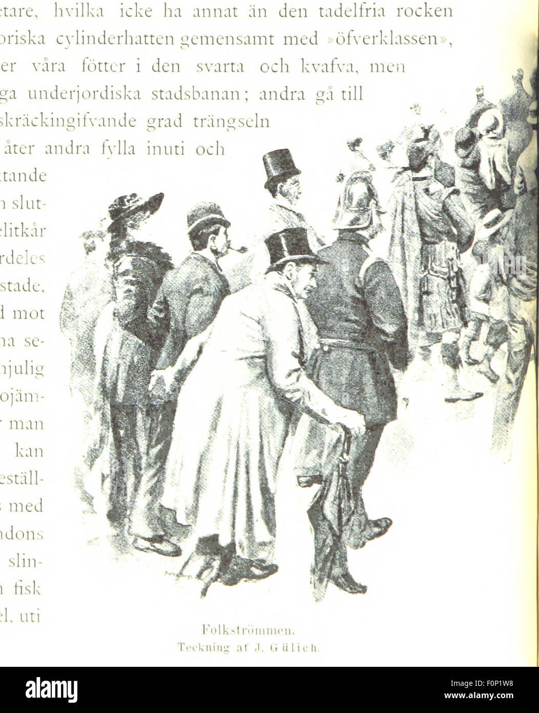 Cette image de la page 46 de 'Fraån det moderna England' présente une sélection d'images et d'impressions de l'Angleterre moderne, mettant en valeur la société, la culture et les paysages du pays avec 267 illustrations. Banque D'Images