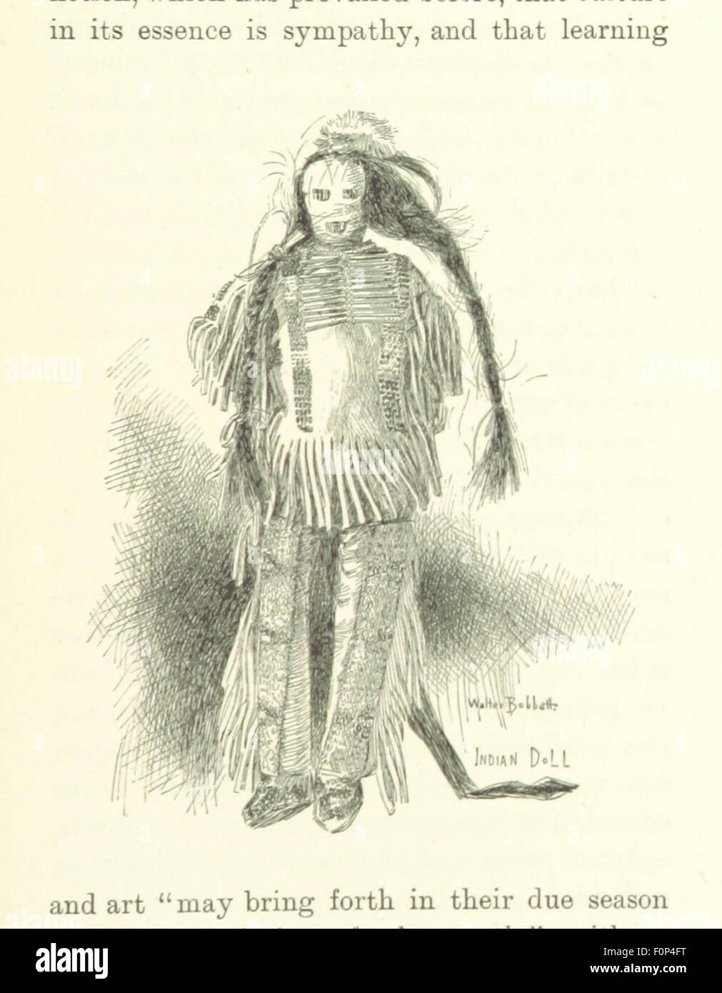 Une image de la page 143 de 'Picket-PIN et ses amis', un livre décrivant la vie et la culture des Indiens d'Amérique du Nord. L'ouvrage fournit un compte rendu détaillé de leurs traditions, de leur structure sociale et de leurs relations avec la nature. Banque D'Images