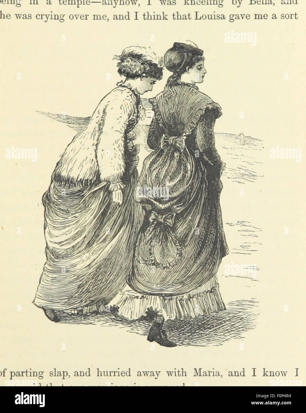 Illustration tirée de The Dove’s Nest and Other Tales, mettant en vedette des œuvres de J. Hatton, R. Jefferies et H. S. Clarke. L'image reflète le style narratif et littéraire du XIXe siècle, mêlant nature, folklore et imagination dans le contexte de la vie rurale. Banque D'Images