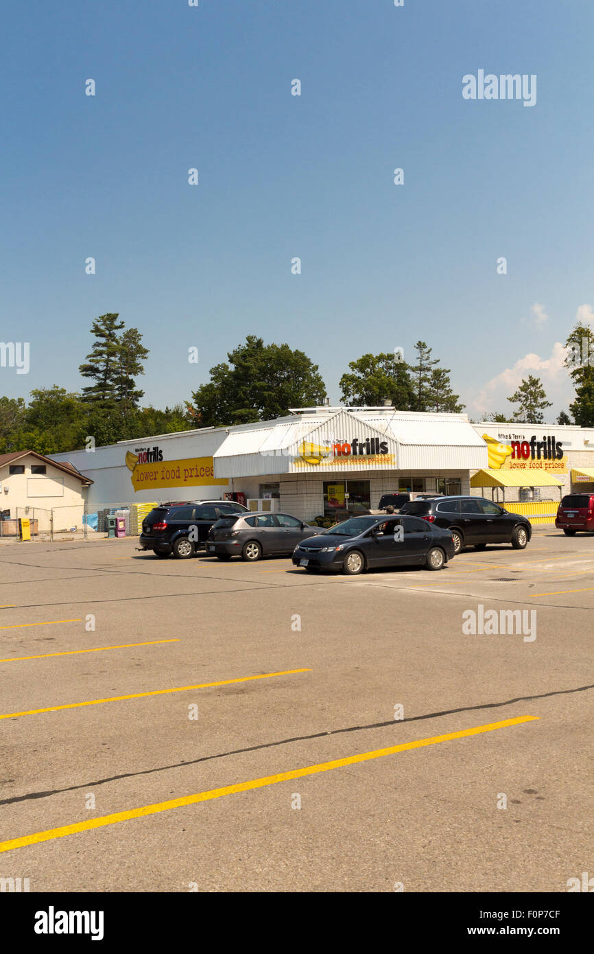 No Frills Épicerie à Grand Bend, Ontario, Canada Banque D'Images