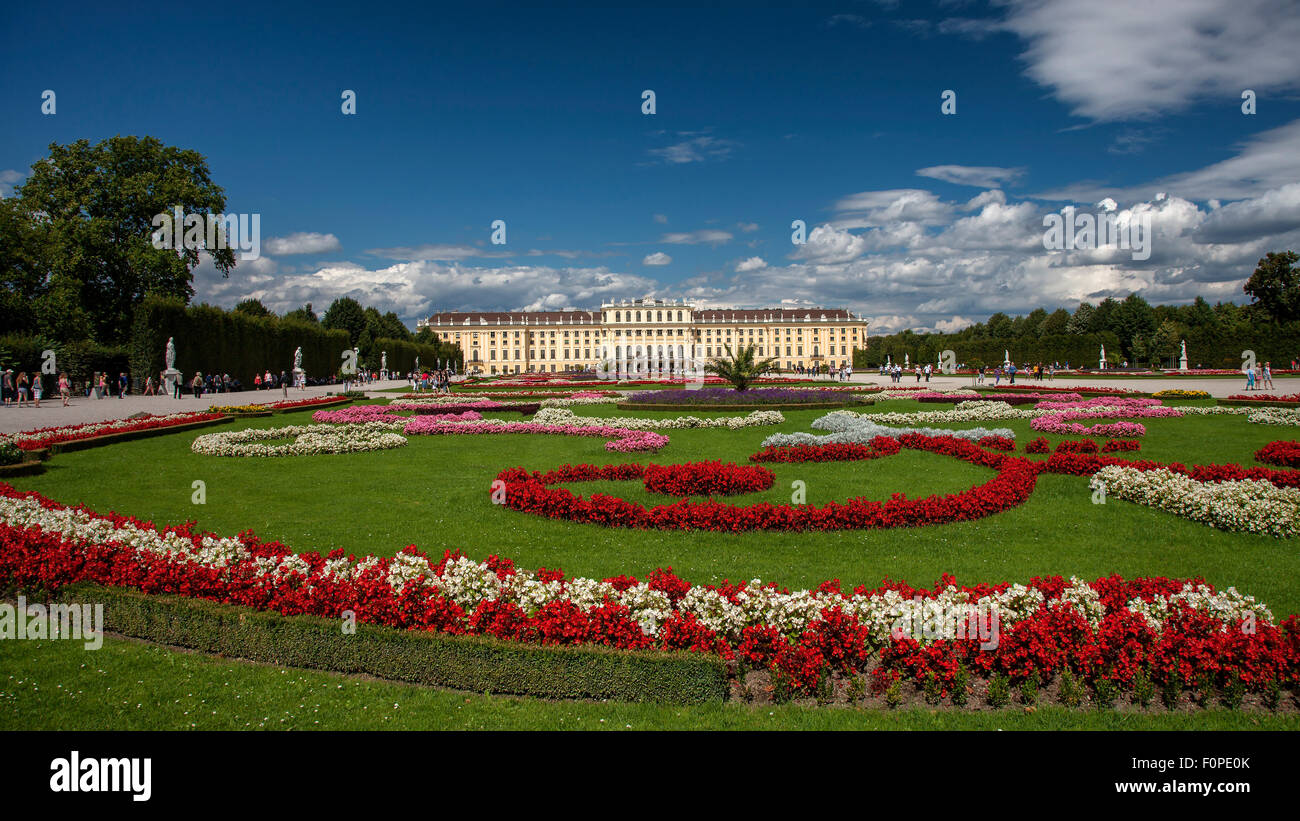 Palais de Schonbrunn, Vienne, Autriche Banque D'Images
