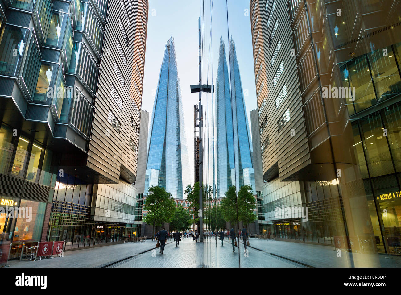 Londres, Shard London Bridge Banque D'Images