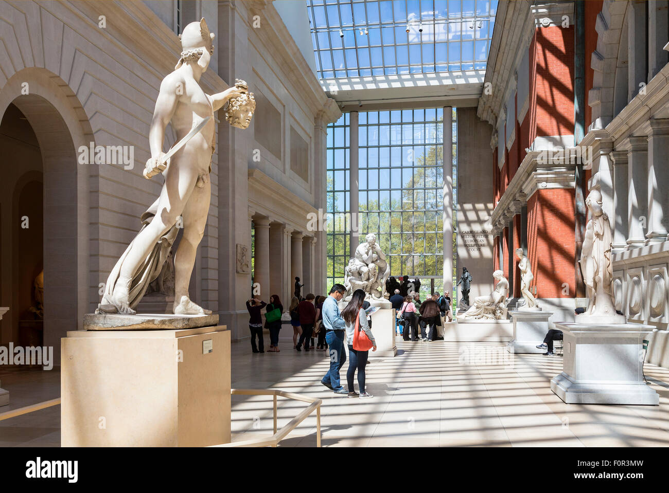 La ville de New York, Metropolitan Museum of Art Banque D'Images