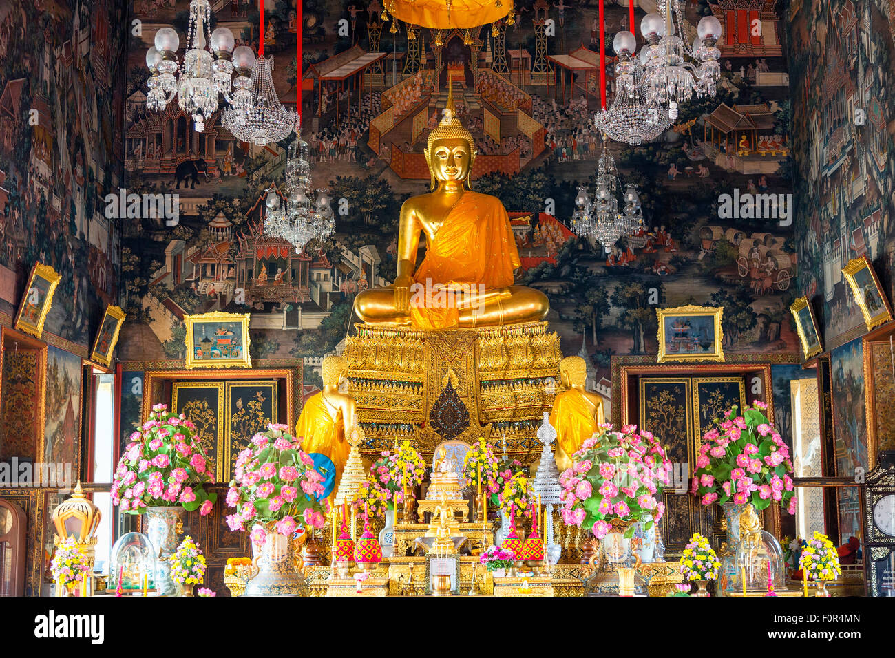 Thaïlande, Bangkok, Wat Arun Banque D'Images