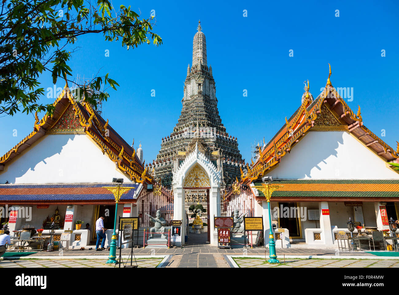 Thaïlande, Bangkok, Wat Arun Banque D'Images