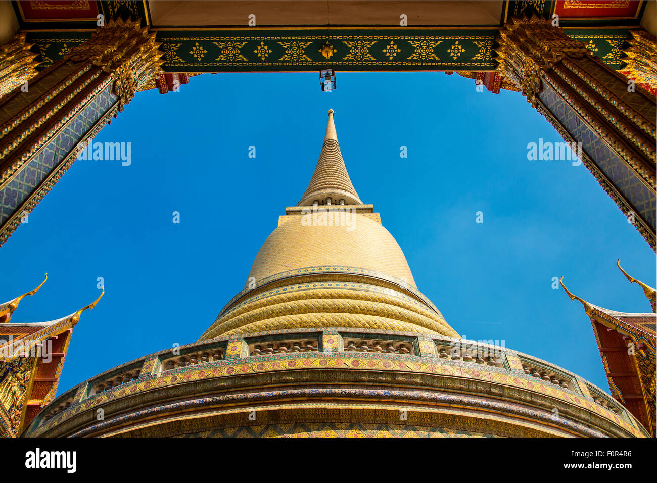 Thaïlande, Bangkok, Wat Ratchabophit Banque D'Images