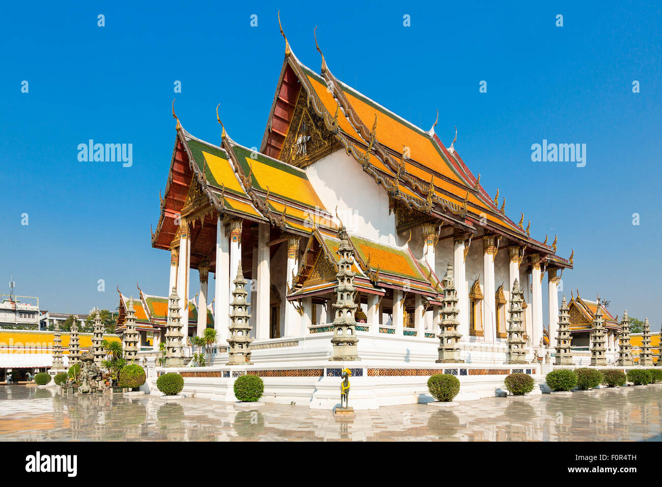 Wat Suthat datant de la première moitié du 19ème siècle, Bangkok, Thaïlande, Asie du Sud-Est, Asie Banque D'Images