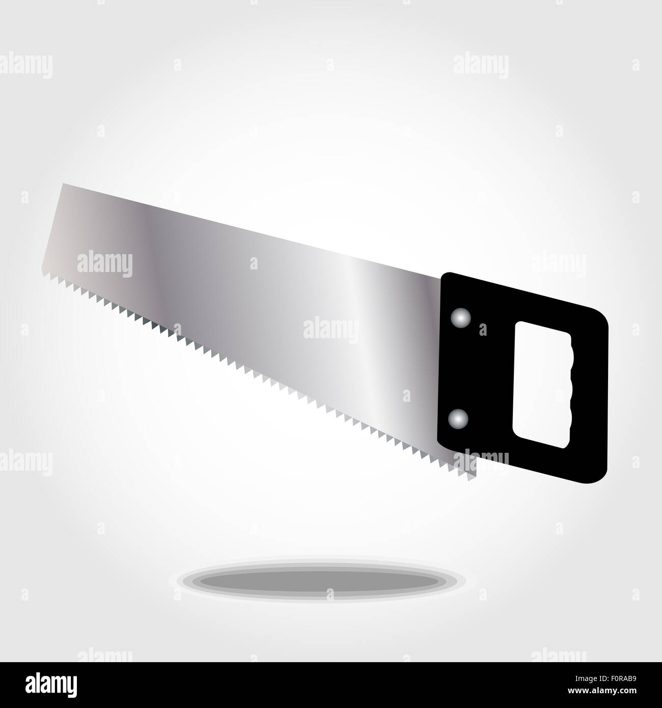 scie à main Banque D'Images