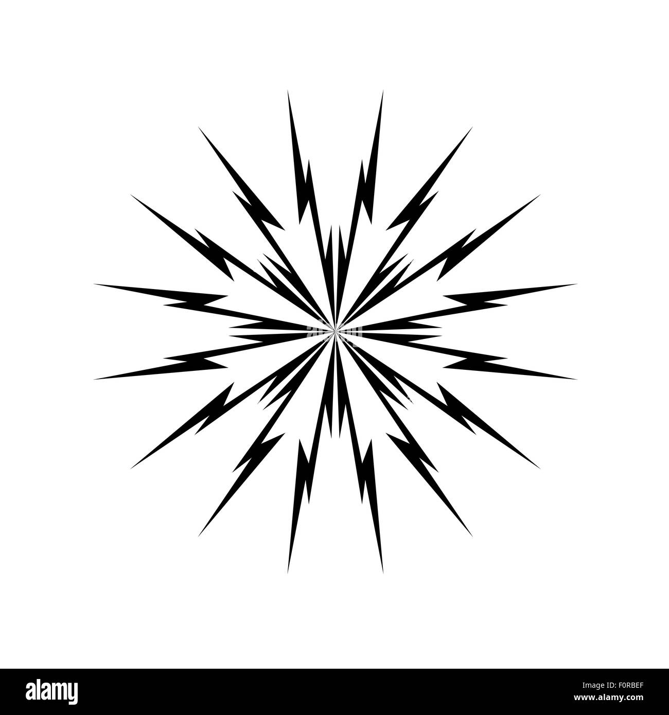 Motif. Design. Tattoo. L'ornement. Illustration de Vecteur