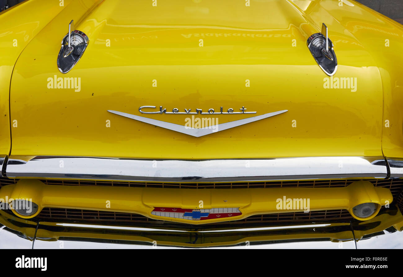 1957 Chevrolet Bel Air Station Wagon 4 portes Banque D'Images