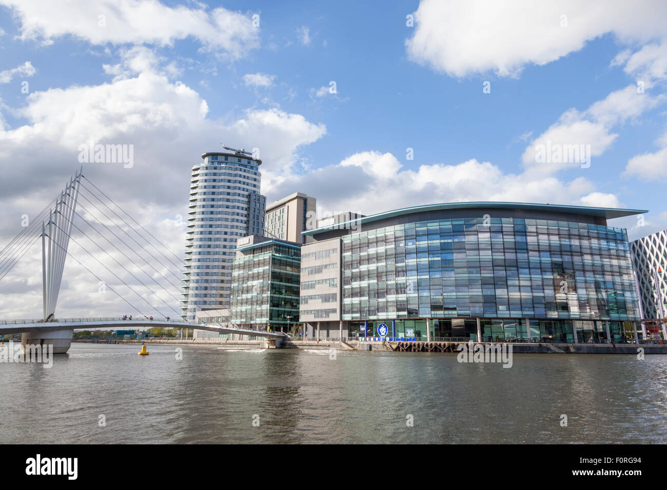 MediaCityUK, Salford Quays, Manchester, Angleterre, RU Banque D'Images