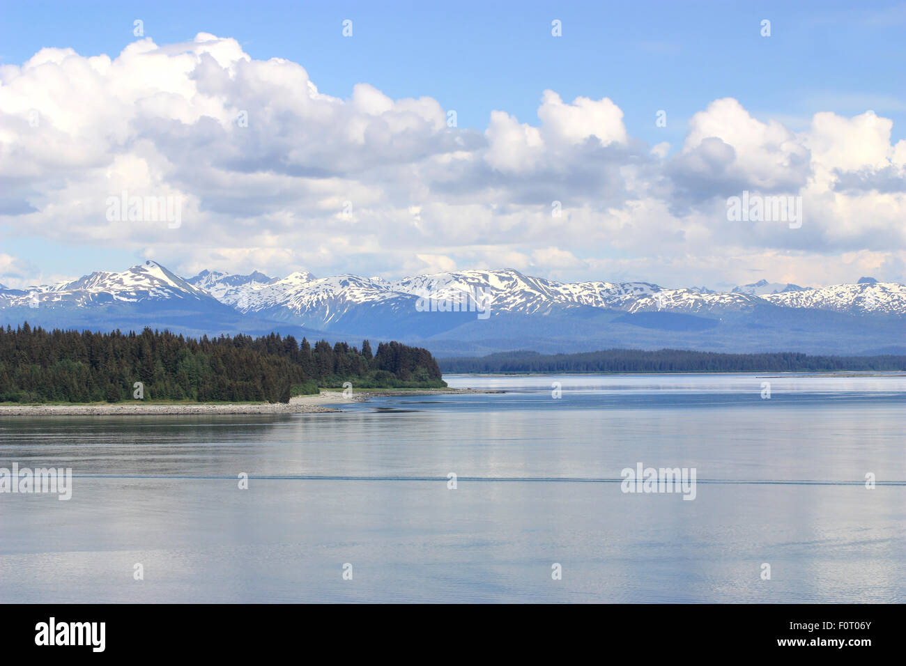 Magnifique paysage de l'Alaska, le Passage intérieur Banque D'Images