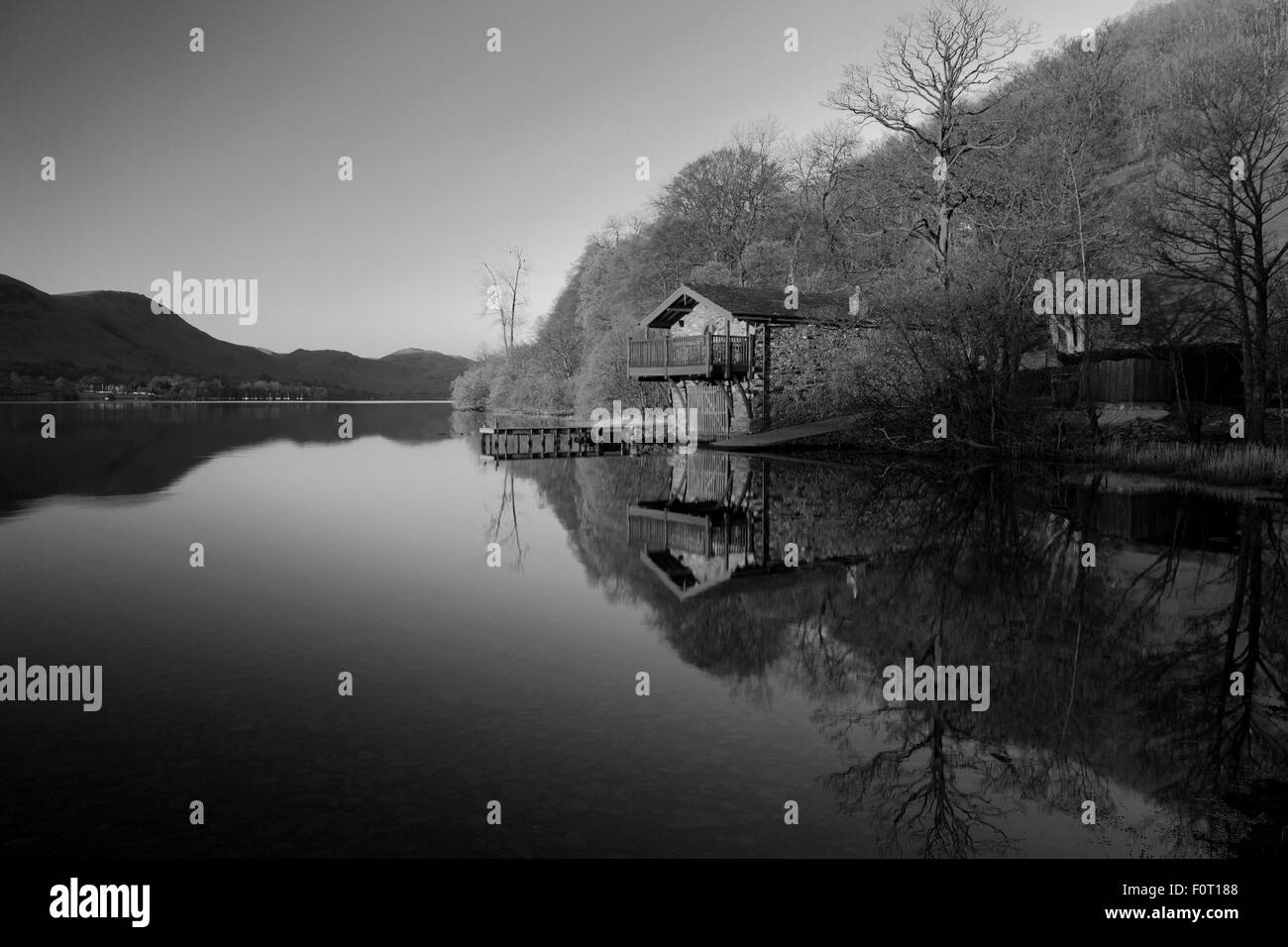 Printemps, le duc de Portland à bateaux sur Ullswater, Parc National de Lake District, Cumbria, England, UK Banque D'Images