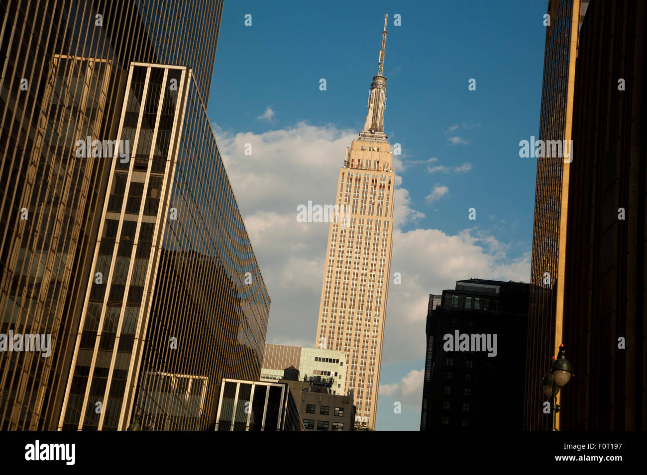 Empire State Building, Manhattan, New York City, New York, USA Banque D'Images
