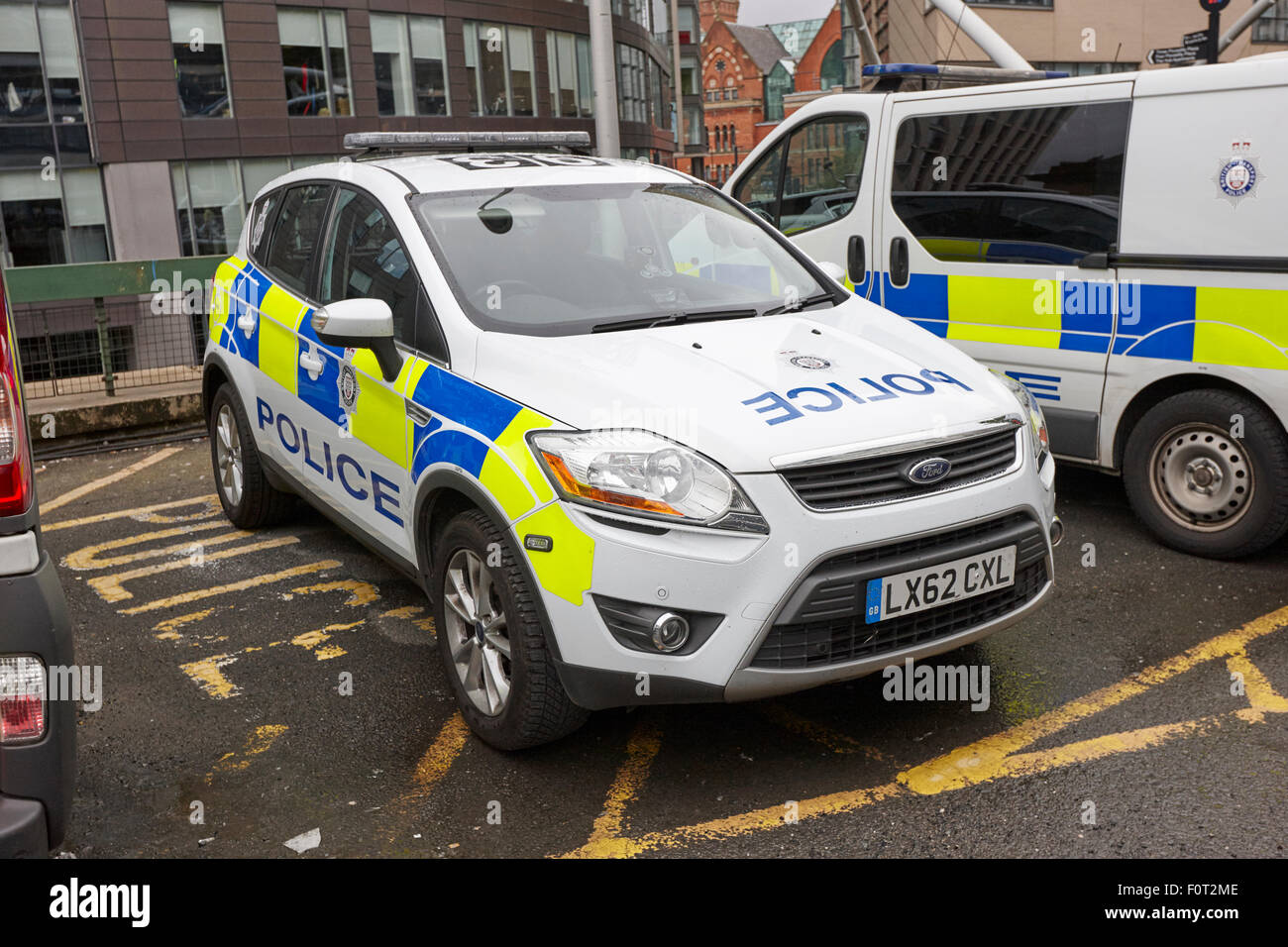 La police britannique des transports et des véhicules Ford Kuga Manchester England UK Banque D'Images