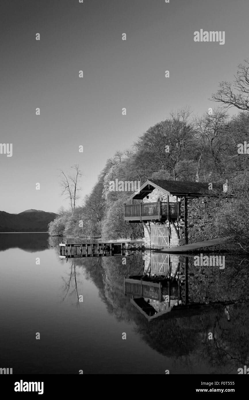 Printemps, le duc de Portland à bateaux sur Ullswater, Parc National de Lake District, Cumbria, England, UK Banque D'Images