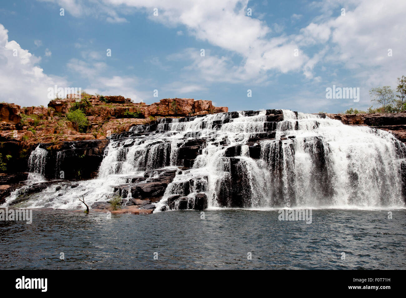 Manning Gorge Waterfall - Australie Banque D'Images