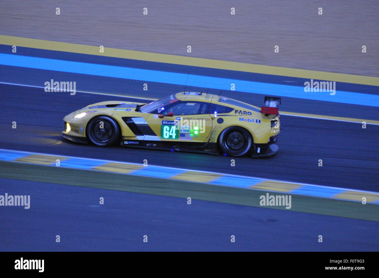 CORVETTE RACING, 64 Banque D'Images