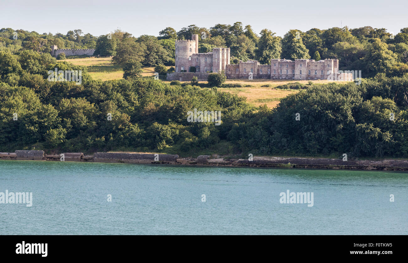 Norris Château près de Cowes sur l'île de Wight. Photo date : lundi 6 juillet 2015. Photographie par Christopher Ison © Banque D'Images