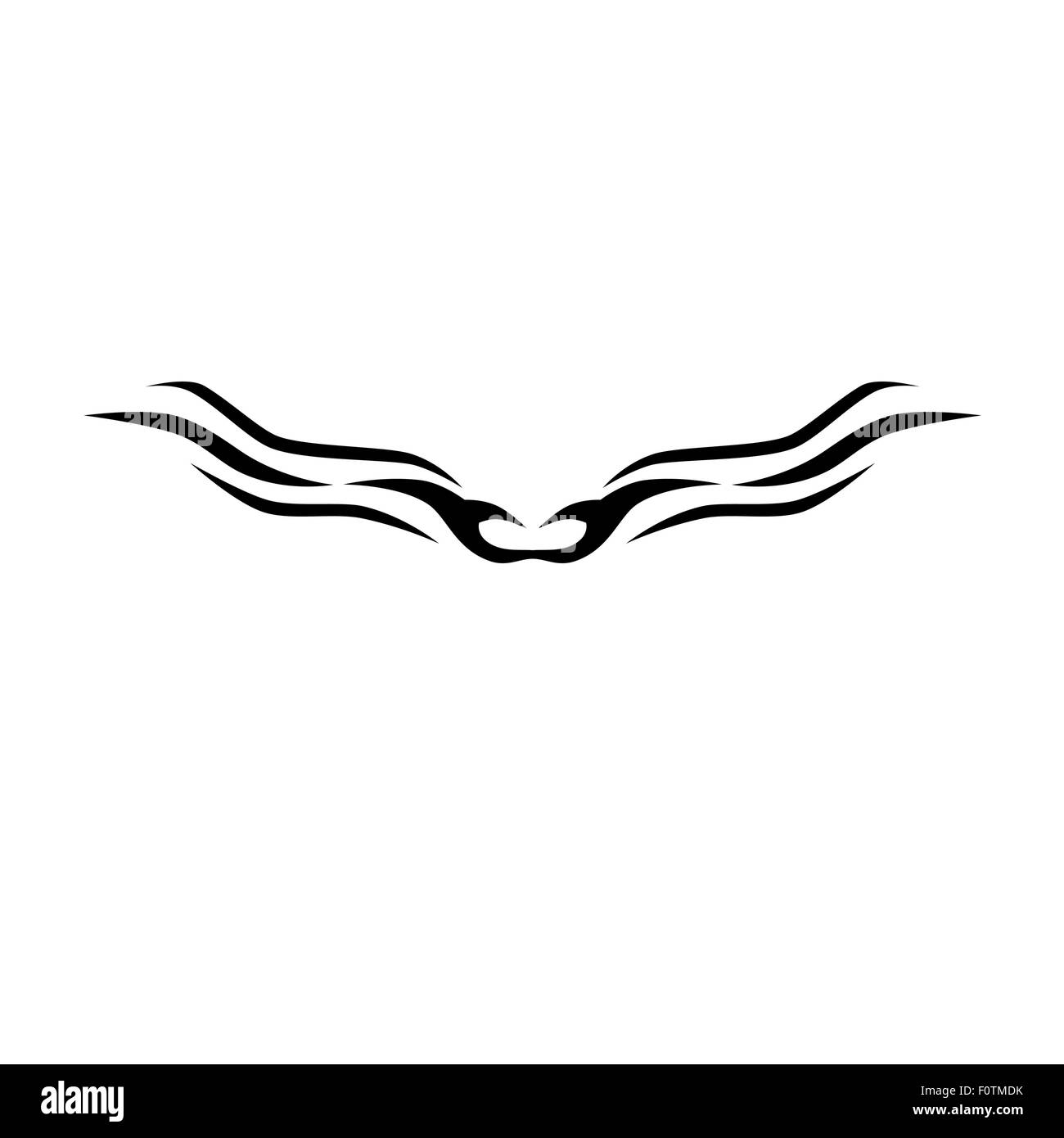 Tribal tatouage dessins vectoriels. Illustration de Vecteur