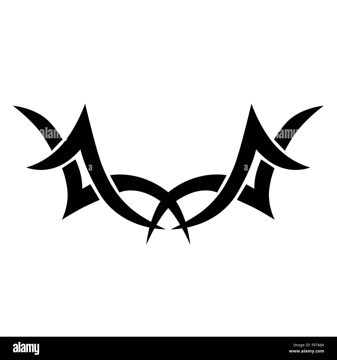 Tribal tatouage dessins vectoriels. Illustration de Vecteur