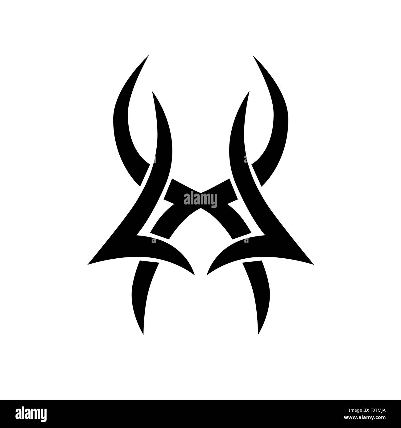 Tribal tatouage dessins vectoriels. Illustration de Vecteur