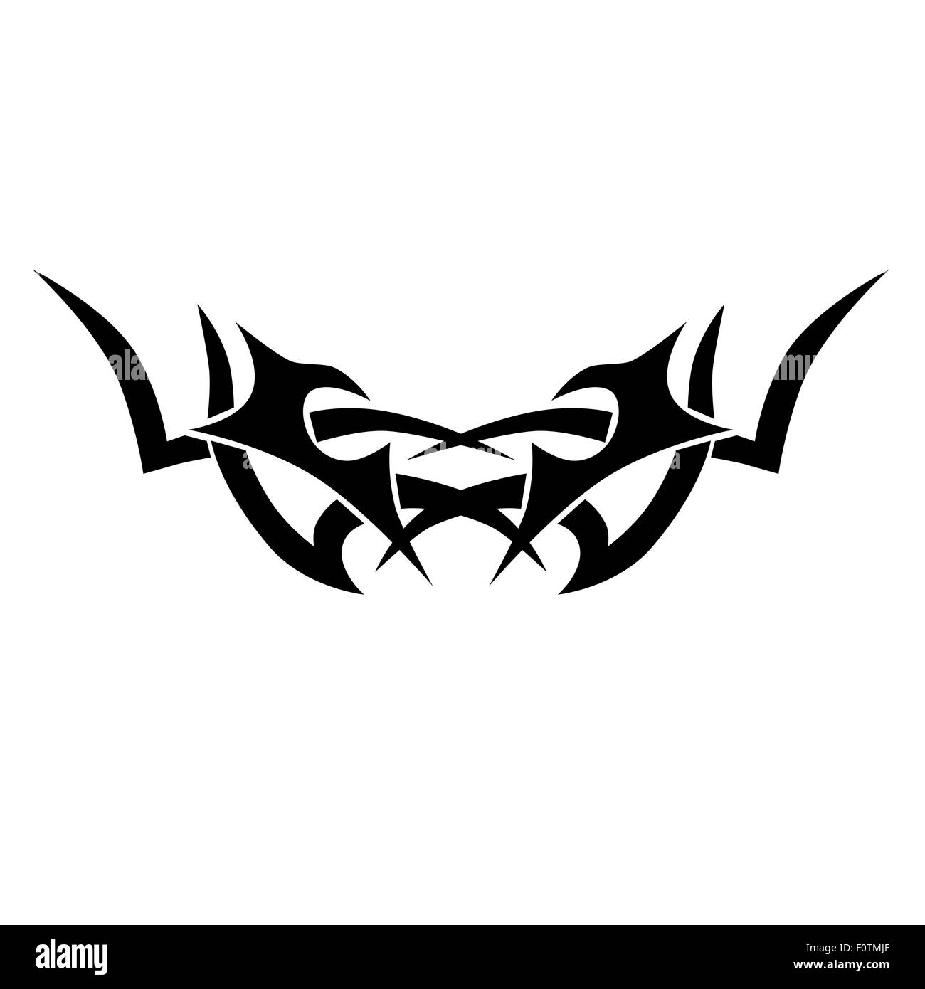 Tribal tatouage dessins vectoriels. Illustration de Vecteur