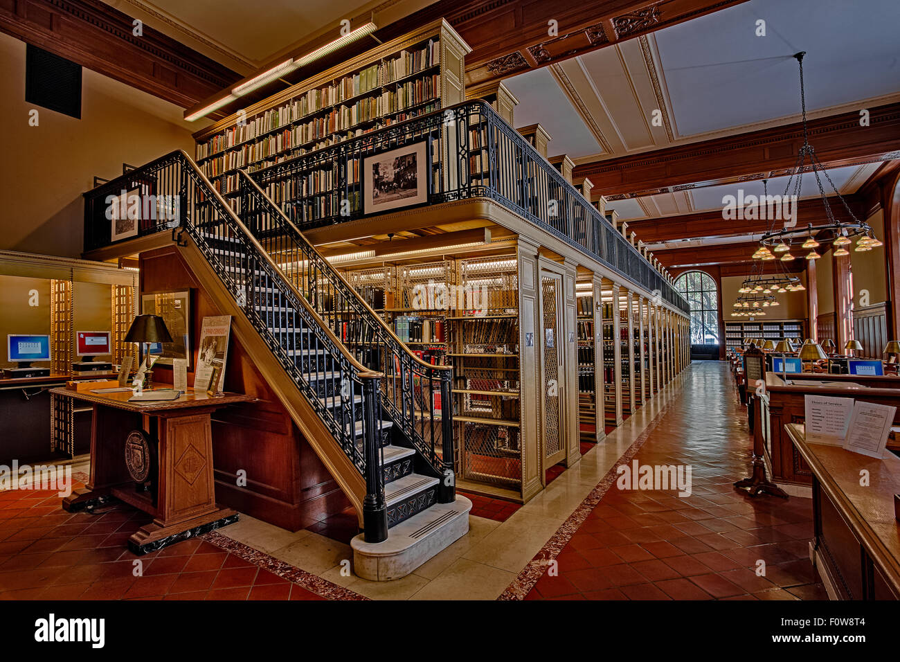 Milstein Division de nous et l'histoire locale et généalogie Prix à la New York Public Library's (Stephen A. Schwarzman Building) m Banque D'Images