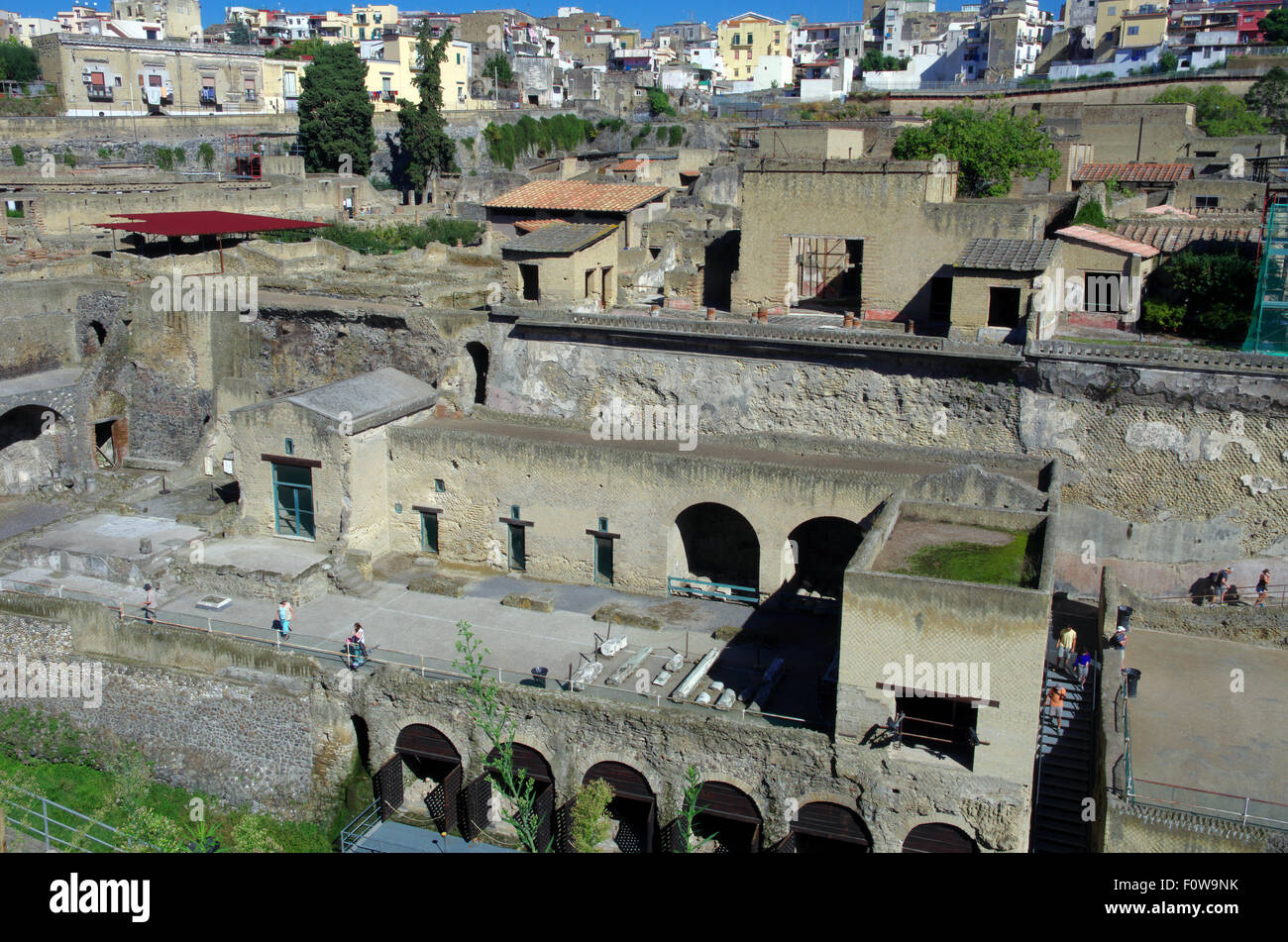 Herculanum Banque D'Images