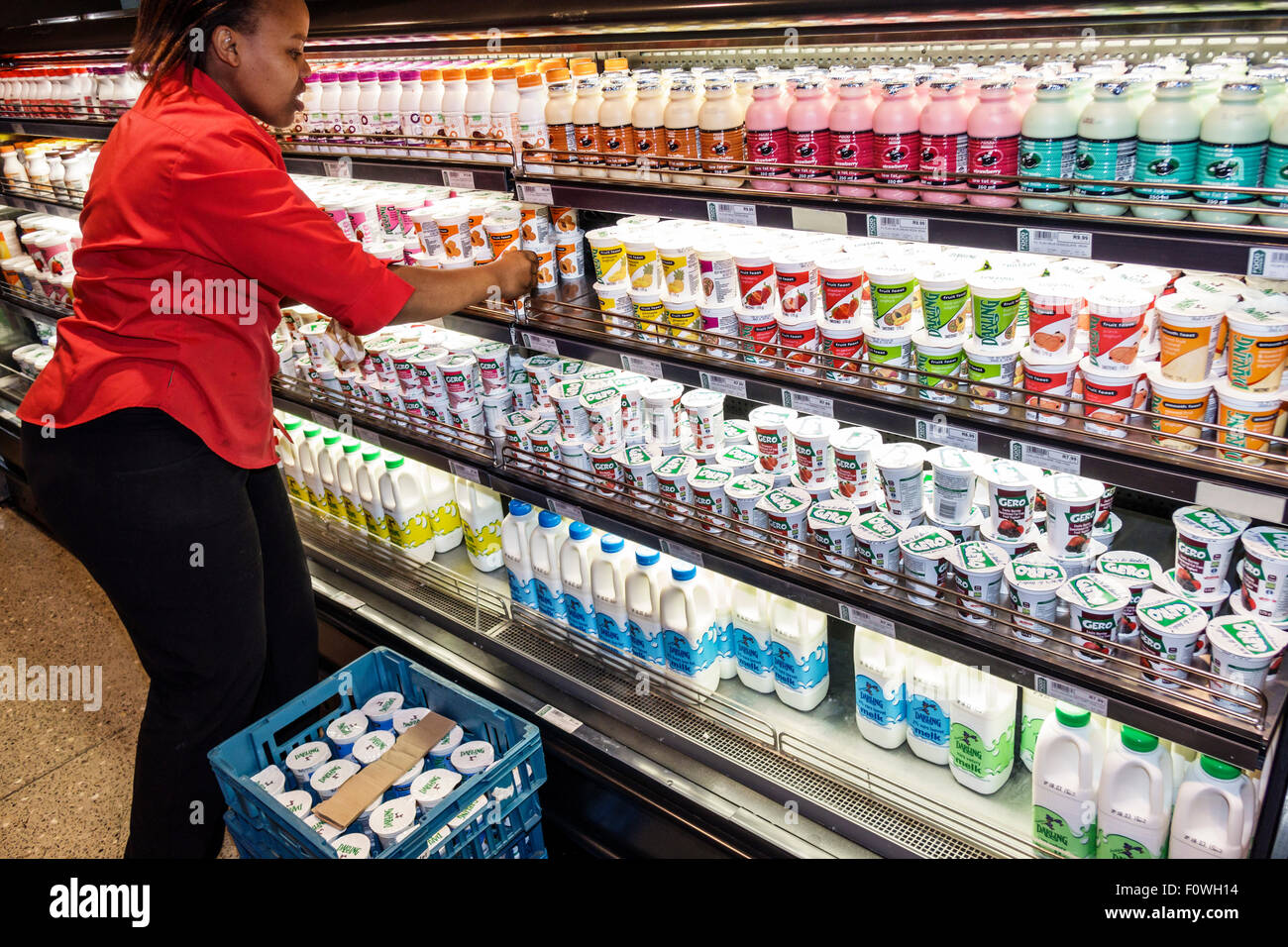 Cape Town Afrique du Sud, centre-ville, centre, St. Georges Mall, Food Lover's Market, intérieur, shopping shopper shoppers shopping shopping shopping marché achats vendre Banque D'Images