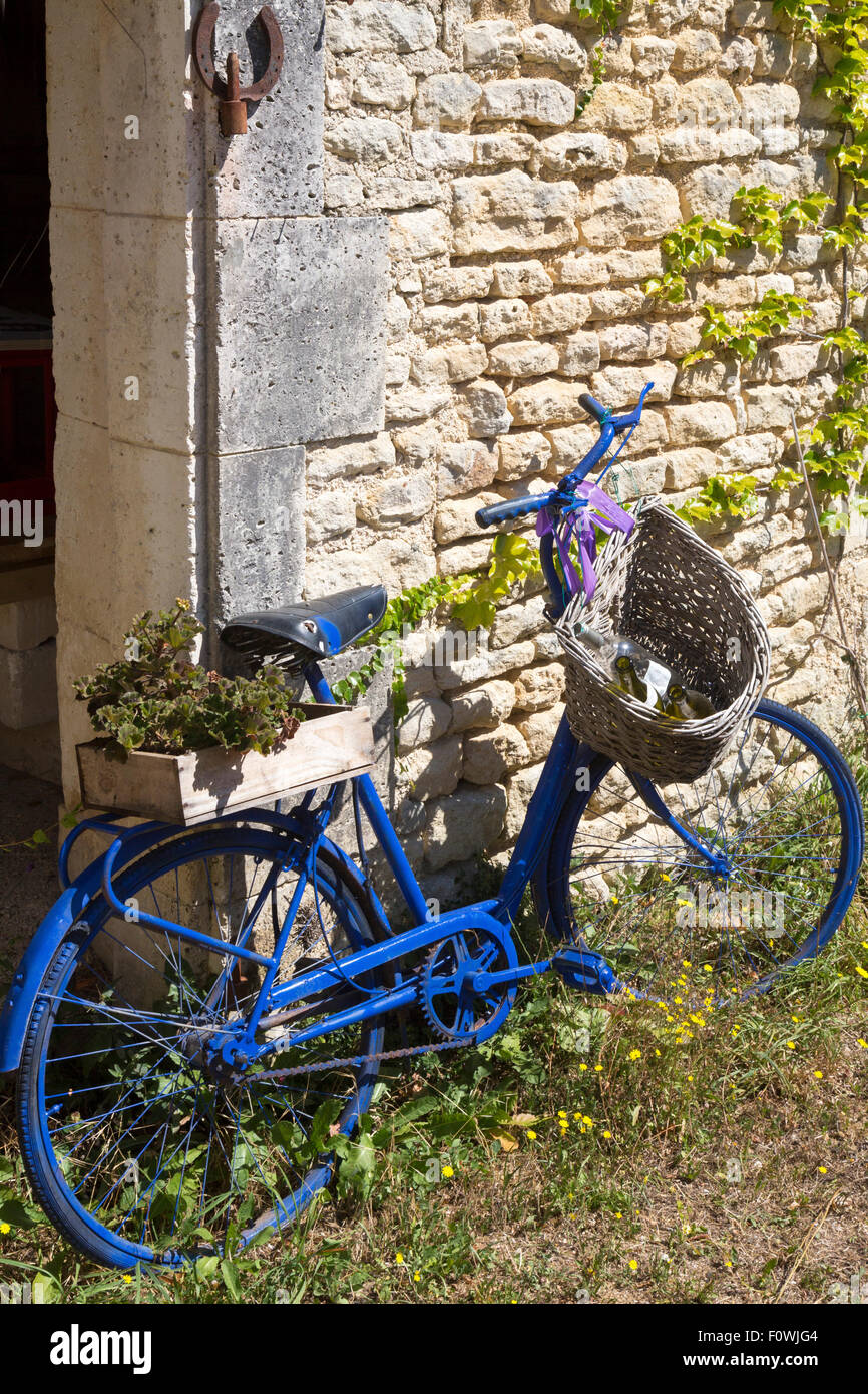 Bicyce, ancienne ferme, Gourville, Charente Maritime, France Banque D'Images