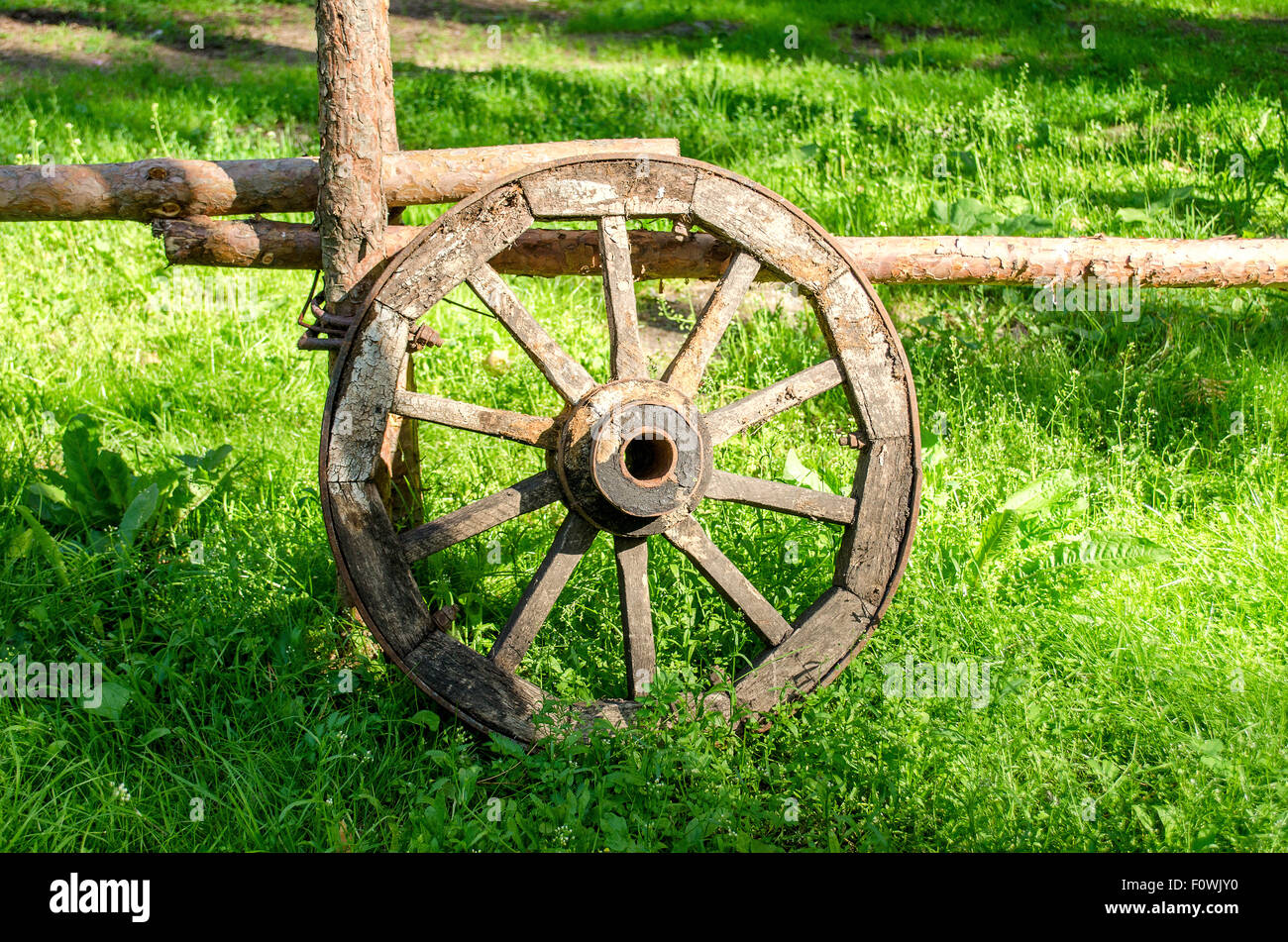 Clé De Roue De Charrette Ancienne - Occasion - Pour Décoration Ou Collection