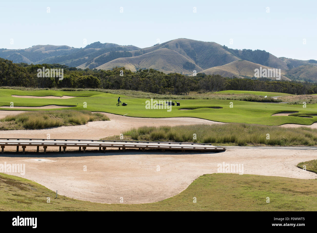 Green keeper Banque D'Images