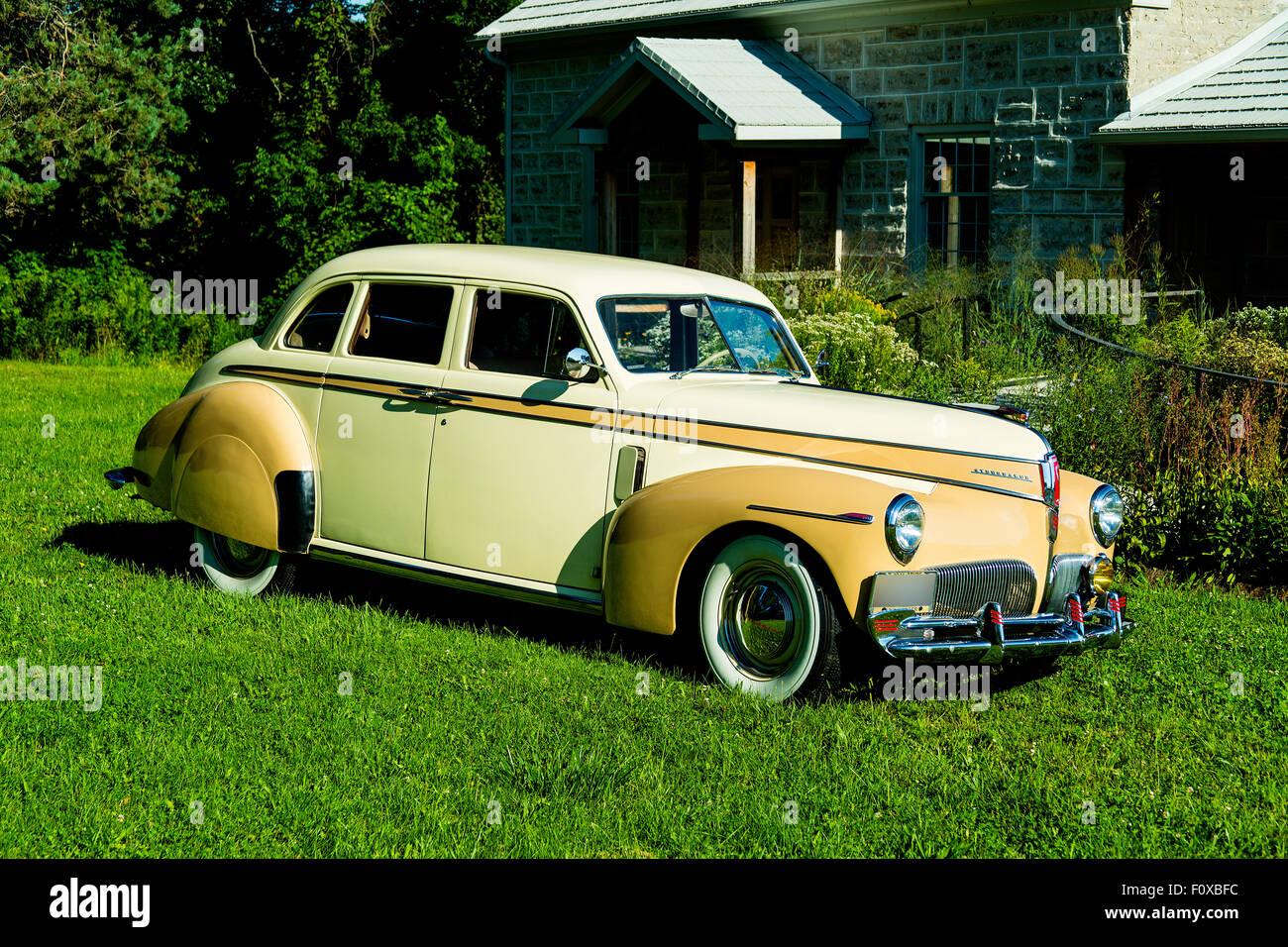 1941 Cadillac Fleetwood 75 Delux-Tone Cruising Sedan Banque D'Images