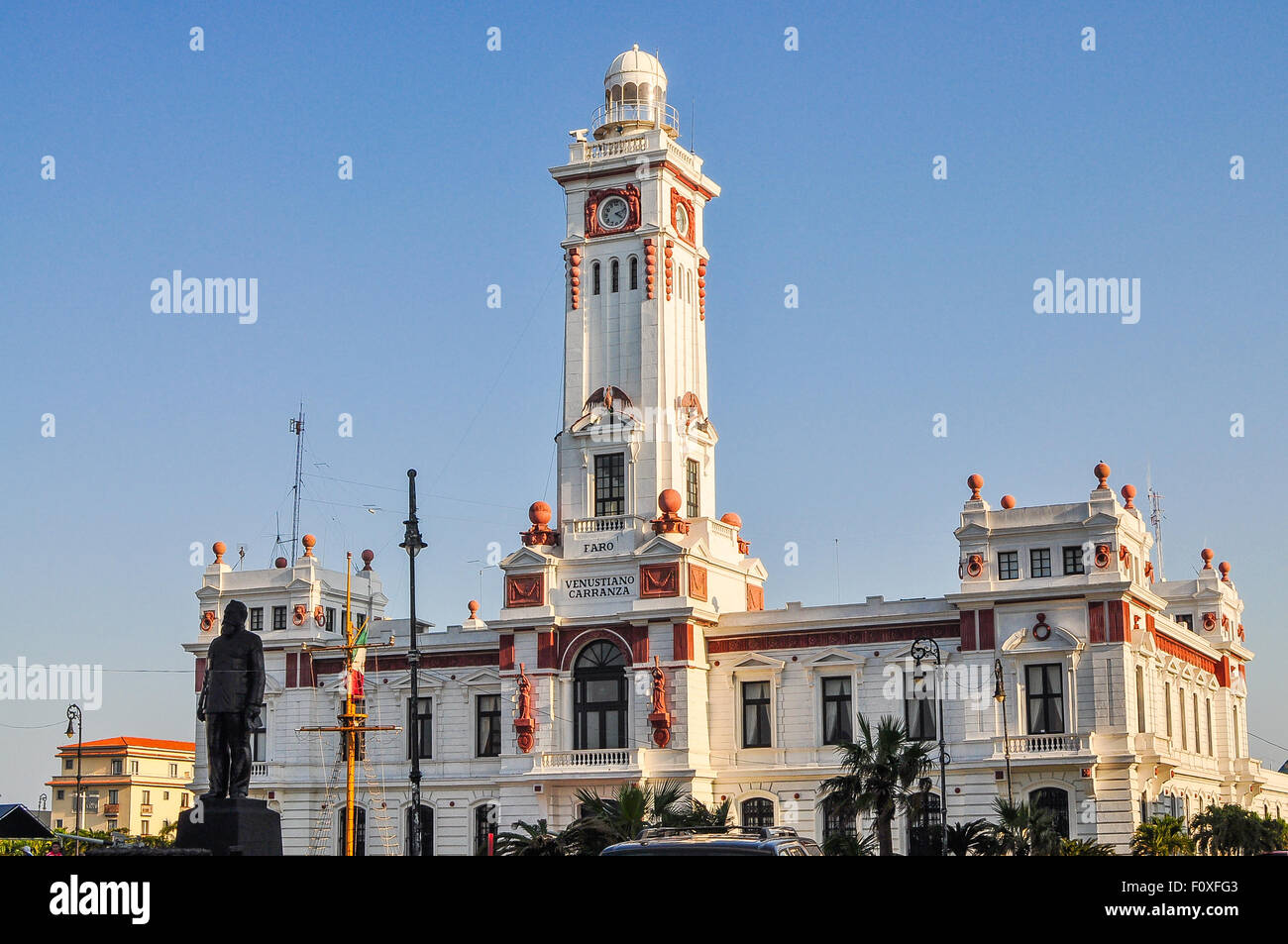 Phare Venustiano Carranza, Veracruz, Mexique Banque D'Images