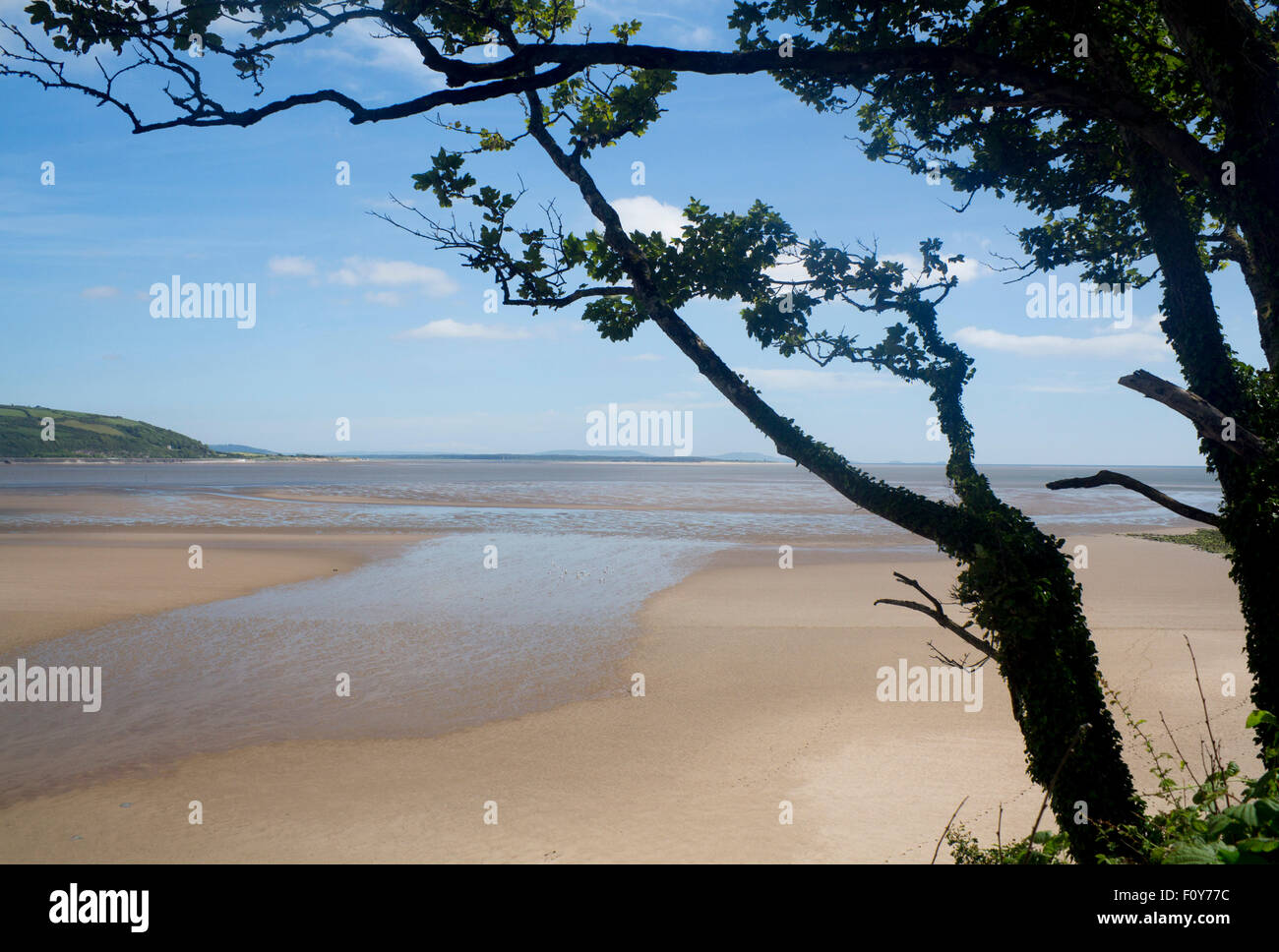 Scotts Bay Llansteffan Carmarthenshire South Wales UK Banque D'Images