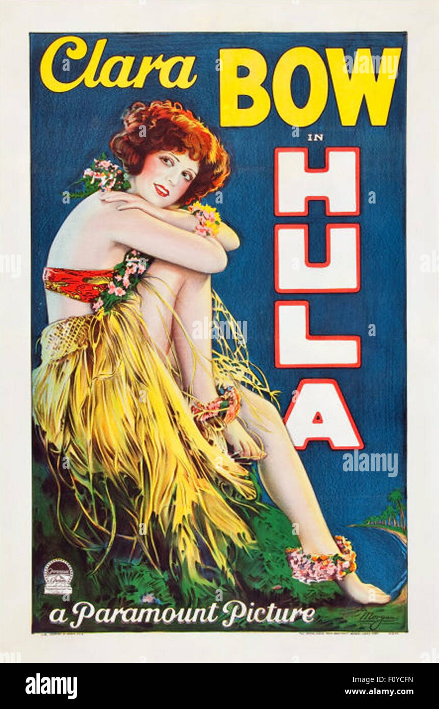 La Hula - 06 - l'affiche de film Banque D'Images