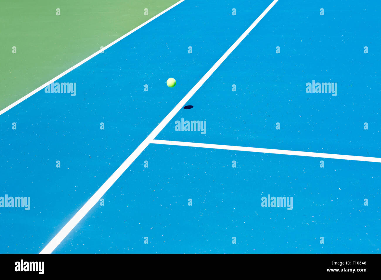 Tennis ball in / out / ace , lauréat en servir, point Banque D'Images