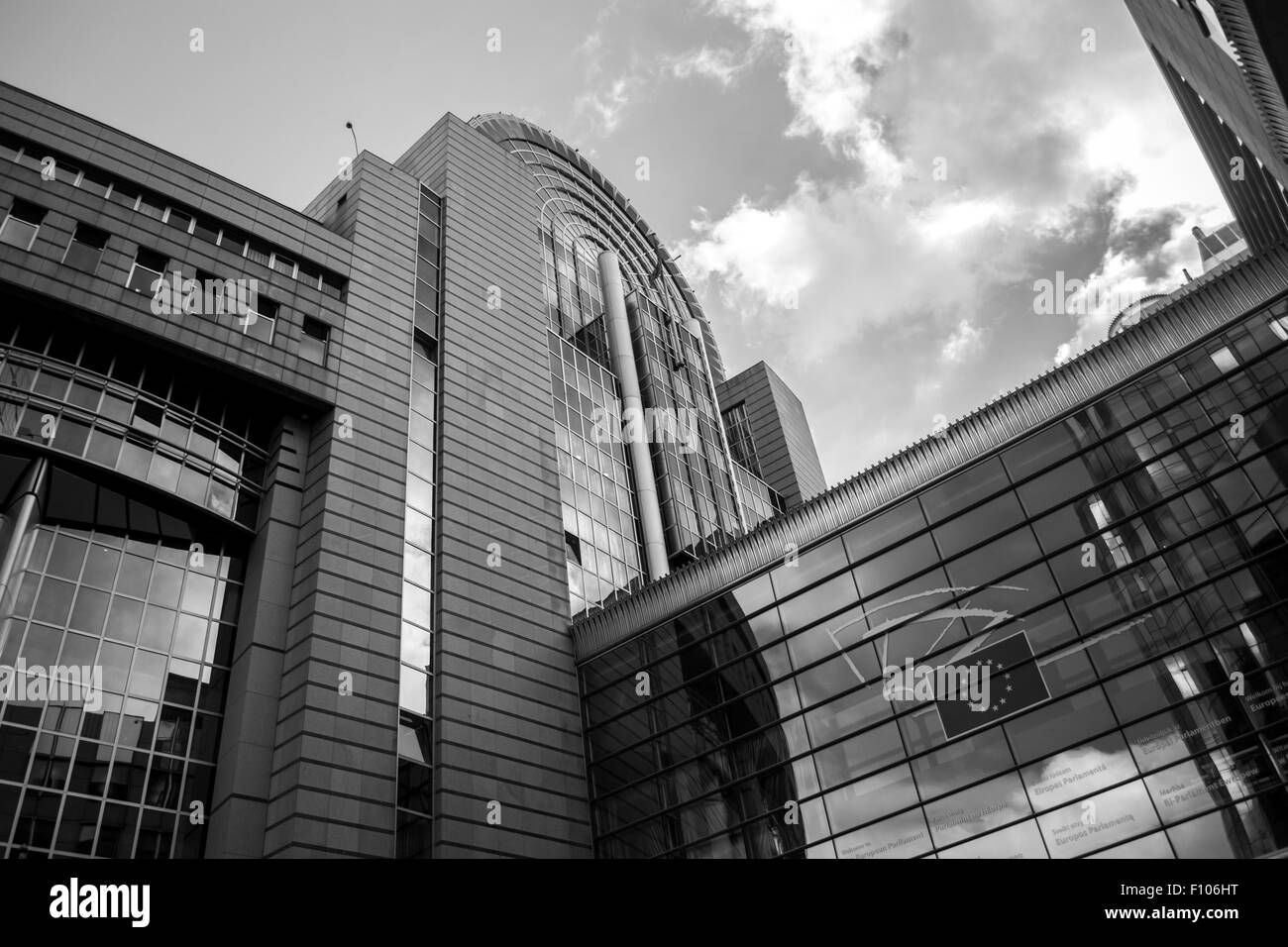 Le Parlement européen Banque D'Images
