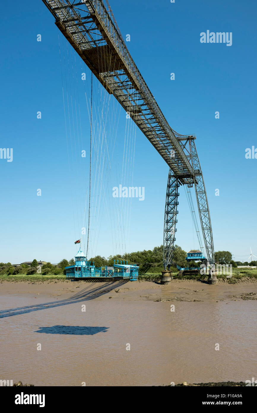 Le Newport Transporter Bridge South Wales Banque D'Images